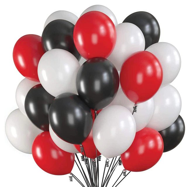 50 Pieces Latex Balloons