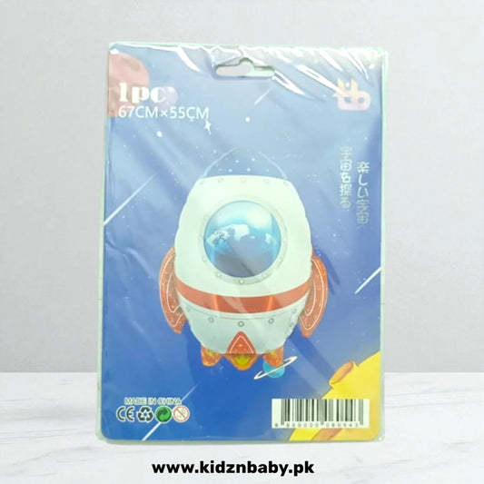 Rocket Foil Balloon 18 Inch – Space Birthday Party Pakistan