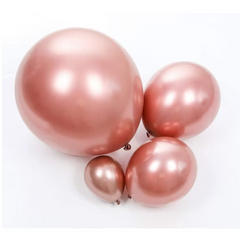 Rose Gold Metallic Balloons