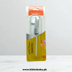 Silver Cake Number Candle Long for Birthday Cake
