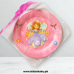 Sofia The First Party Plates Pack of 10 | Princess Birthday Tableware