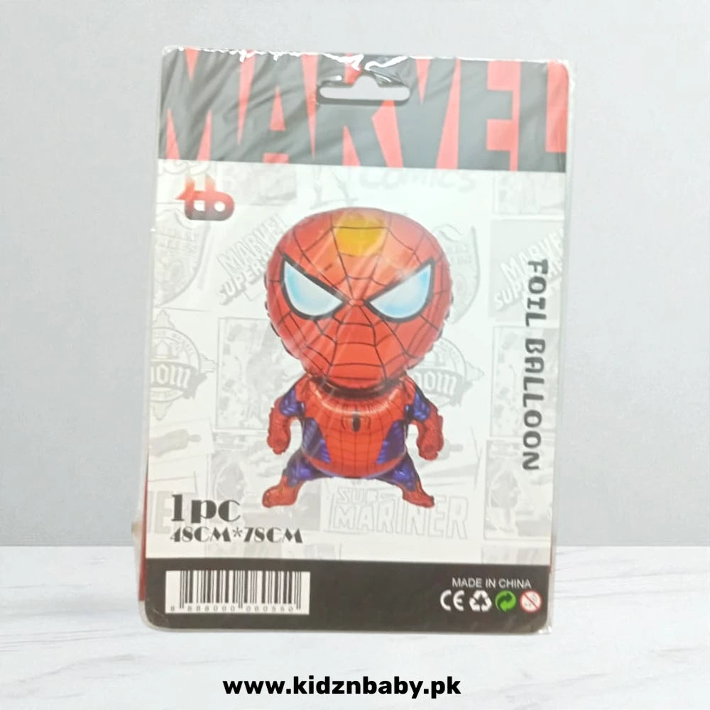 Spider Man Foil Balloon 18 Inch – Marvel Birthday Pakistan