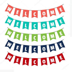 Welcome Wall Hanging Banner