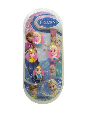 Frozen Anna & Elsa Digital Kids Watch - Face Changer