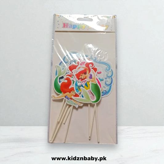 Mermaid Theme Cake Topper Set