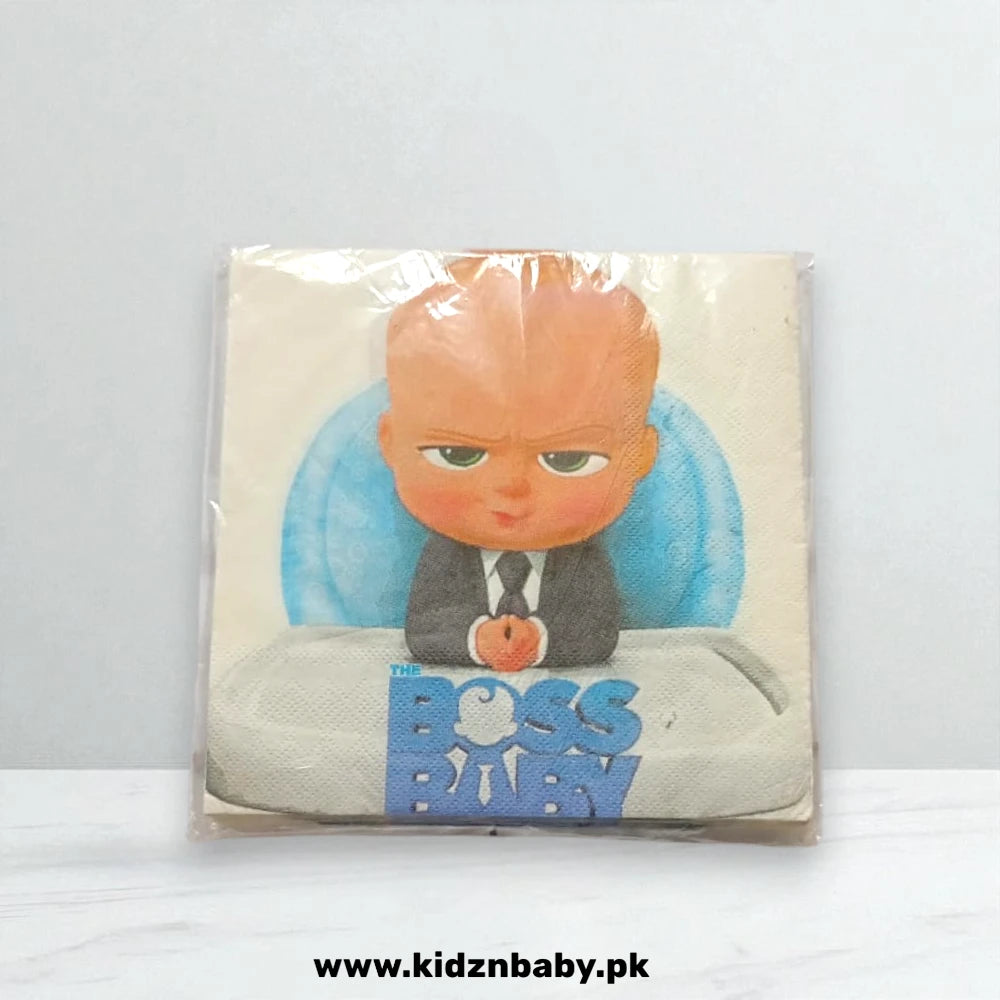 Boss Baby Theme Tissue Set