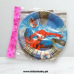 Spiderman New Disposable Plates (Pack of 10)