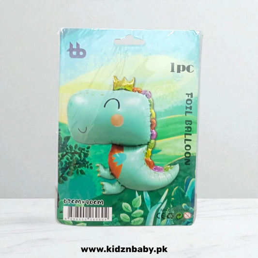 Dinosaur Foil Balloon - Perfect for Birthday Decorations