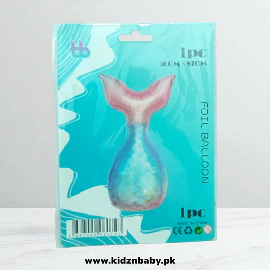 Mermaid Tail Foil Balloon - Perfect for Birthday Decorations