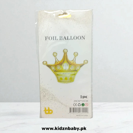 Crown Foil Balloon - Perfect for Birthday Decorations