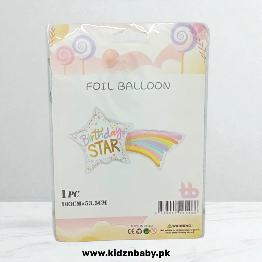 Star Foil Balloon - Perfect for Birthday Decorations