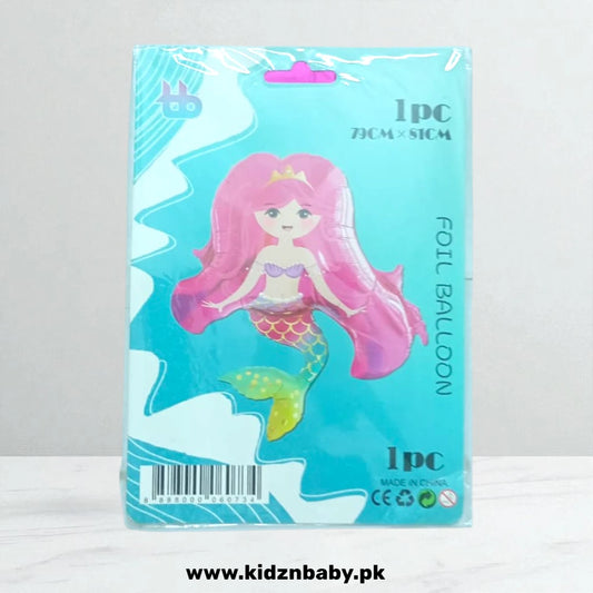 Mermaid Foil Balloon - Perfect for Birthday Decorations