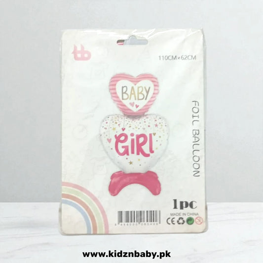 Baby Girl Foil Balloon - Perfect for Birthday Decorations