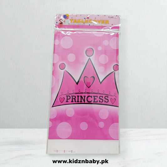 Princess Theme Plastic Table Cover- Birthday Party Decoration