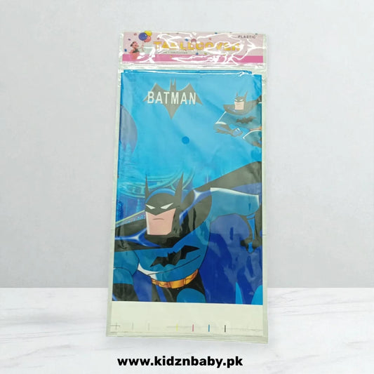 Batman Theme Plastic Table Cover- Birthday Party Decoration