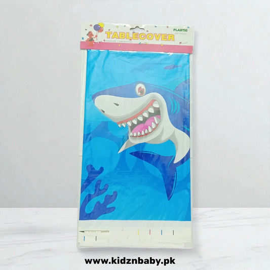 Dolphin Theme Plastic Table Cover- Birthday Party Decoration