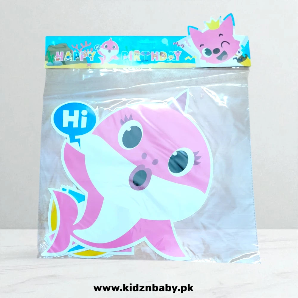 Baby Shark Birthday Banner