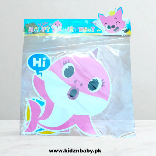 Baby Shark Birthday Banner