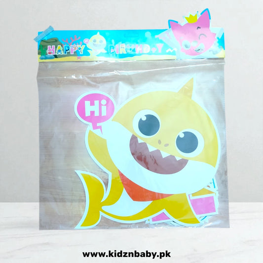 Baby Shark Birthday Banner