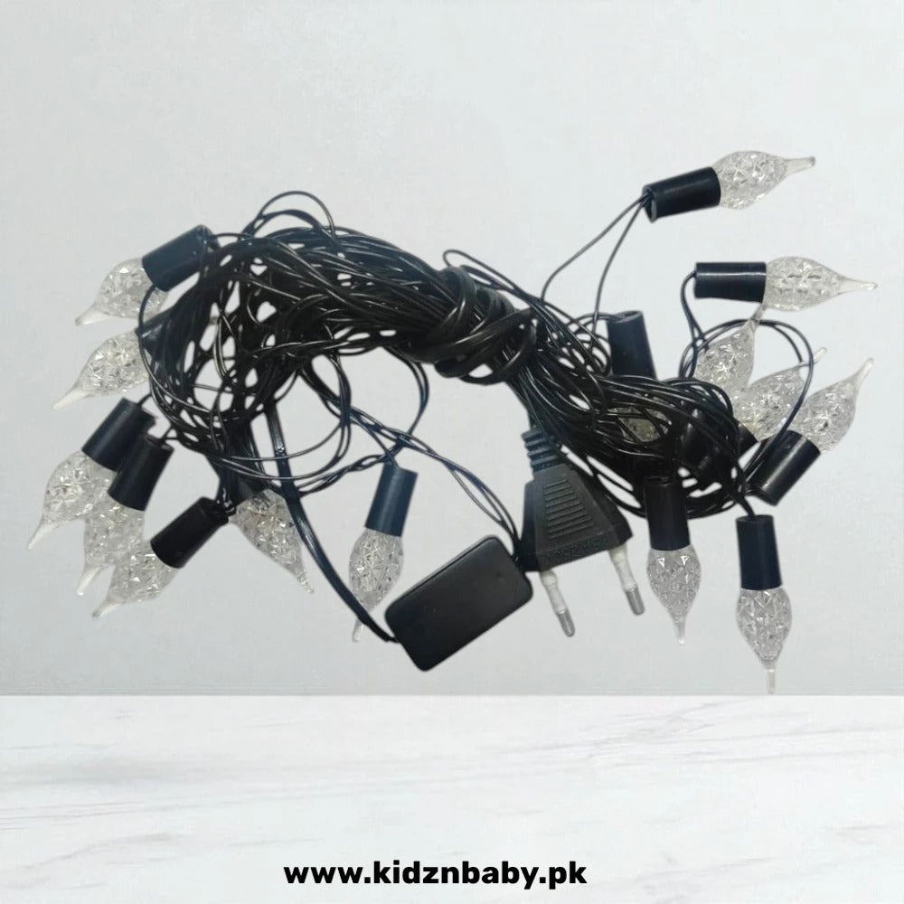 Tear Drop Shape Fairy Lights LED String 15 Feet