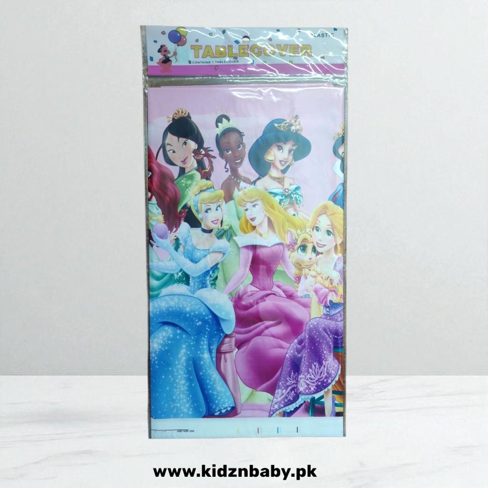Disney Princess Theme Plastic Table Cover