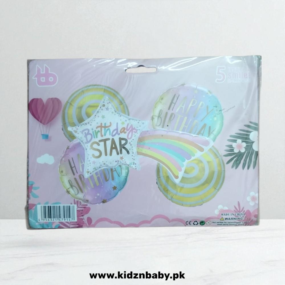 Candy Bar Foil Balloon 5 Pieces Set