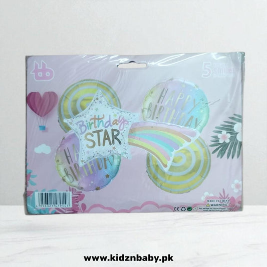 Candy Bar Foil Balloon 5 Pieces Set