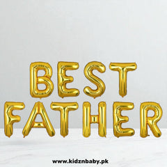 Best Father Foil Letter Collection