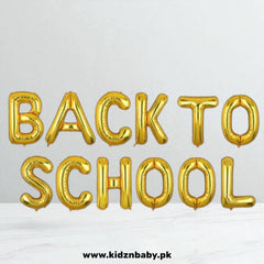 Back To School Gold Foil Letters Collection