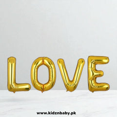 Love Foil Letter Collection