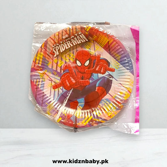Spiderman Disposable Plates (Pack of 10)