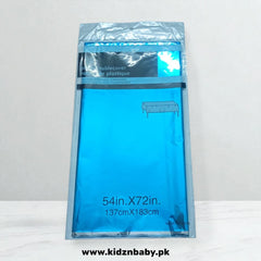 Blue Plastic Table Cover – Waterproof & Disposable Party Tablecloth