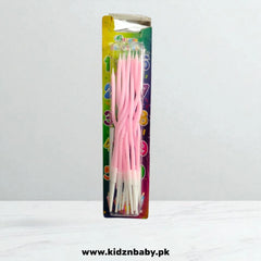 Light Pink Twisty Curly Candles