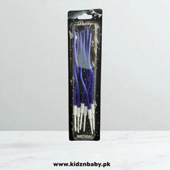 Purple Twisty Curly Candles