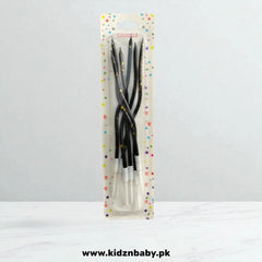 Black Twisty Crly Candles