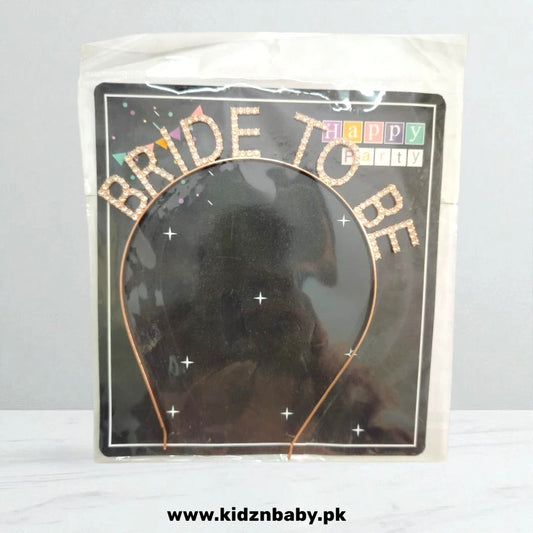 Bride to Be Hairband Set - Perfect Bridal Shower & Wedding Decoration