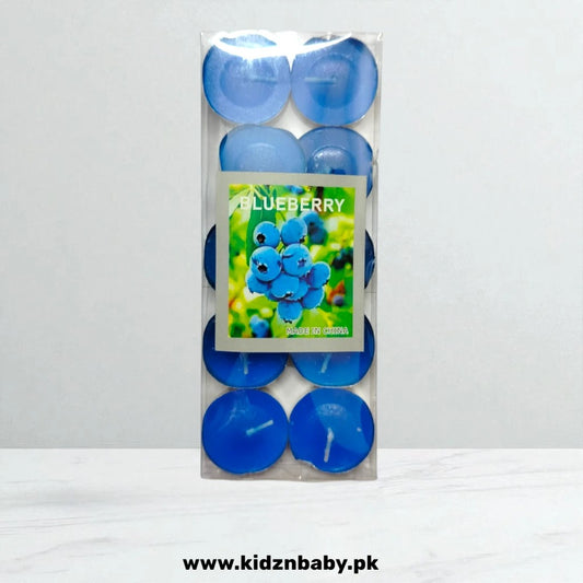 10 Pieces Scented Tea Light Candles for Home Decorations and Different Occasions