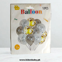 Date Fix Latex and Confetti Balloons