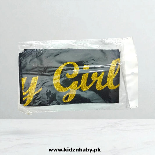Birthday Girl Satin Sash for Birthday Parties