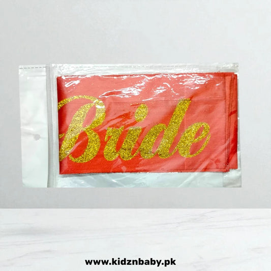 Bride To Be Sash - Elegant Bridal Party Accessory