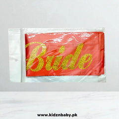 Bride To Be Sash - Elegant Bridal Party Accessory