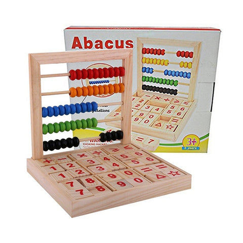 Abacus Study Blocks Wooden Educational Toy for Kids