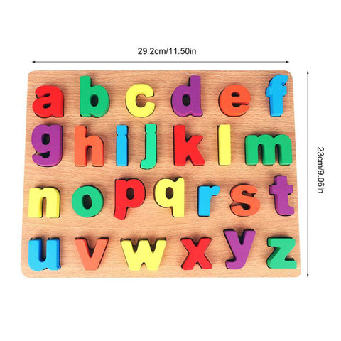 ABC Small Alphabets 3D Board Puzzle for toddlers and preschoolers