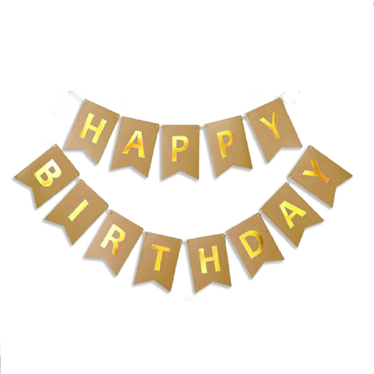 Happy Birthday Banner for Birthday Decoration - Party Supplies