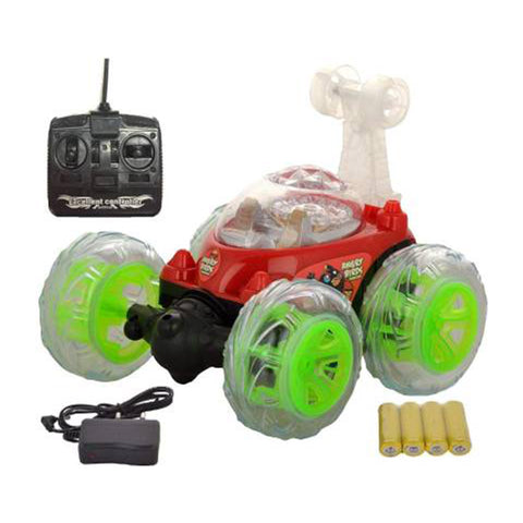 Angry Birds Remote Control Stunt Car with 360 Degrees Rotation