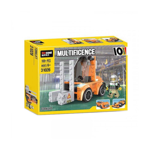 Architect Multificence Forklift Building Blocks Set for Kids - 31028