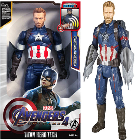 Avengers Captain America Steven Rogers Action Figure - 11 inches with detailed costume and shield