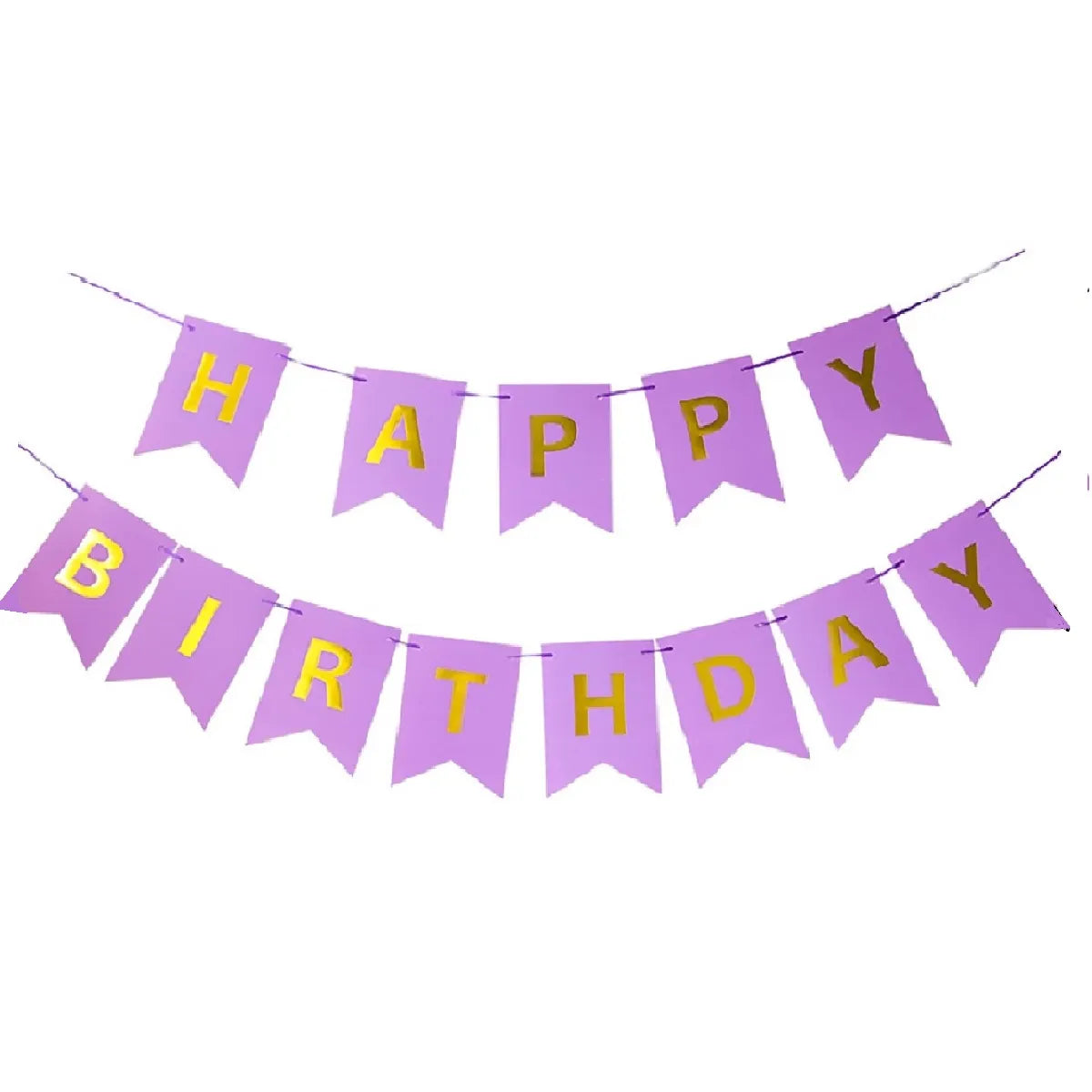 Happy Birthday Banner for Birthday Decoration - Party Supplies