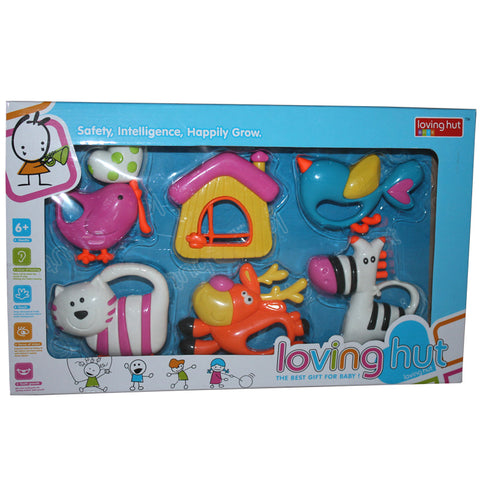 Colorful Baby Rattle Set for Infants - Safe and Engaging Baby Toy