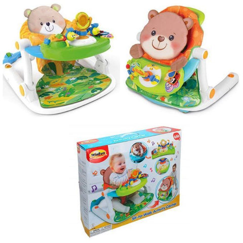 Baby Walker WinFun 0859 Sit to Walk Activity Centre for 6 Months and Above